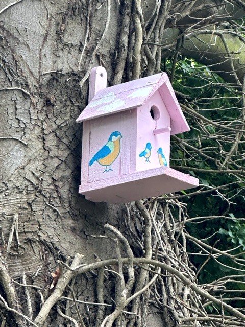 Lilac Bird Box